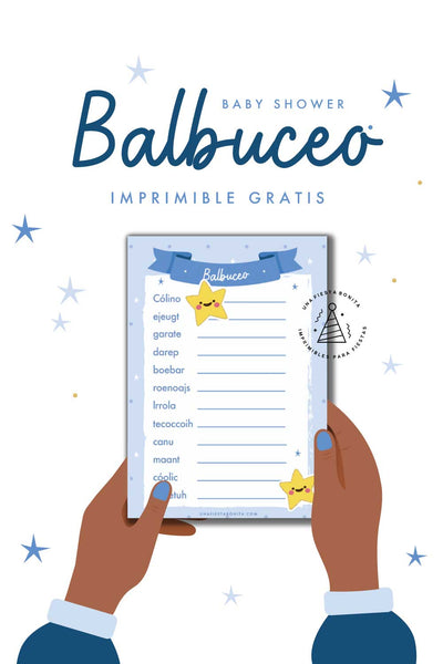 Balbuceo - Juego para baby shower gratis