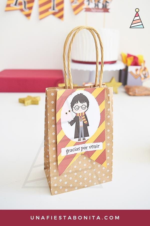 Harry Potter, fiesta imprimible - Kit para decorar cumpleaños y fiestas –  Una Fiesta Bonita