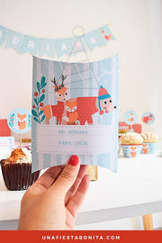 Kit imprimible para decoración de navidad