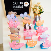 Cajitas para cumpleaños / Peppa Pig