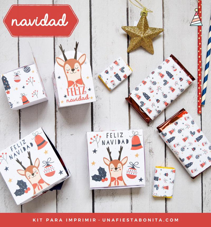 Kit imprimible navidad