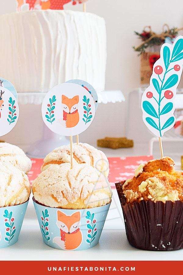Kit imprimible para decoración de navidad