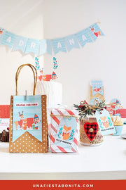 Kit imprimible para decoración de navidad