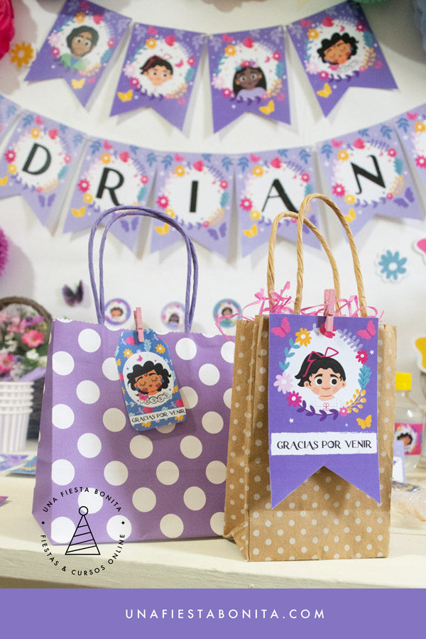 Kit de fiesta imprimible Encanto