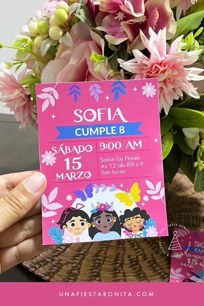 Invitación para imprimir de Encanto