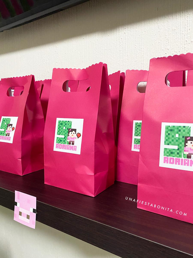 Kit imprimible Minecraft