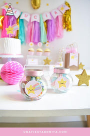 toppers tematica estrellitas