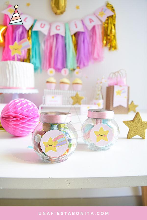 toppers tematica estrellitas