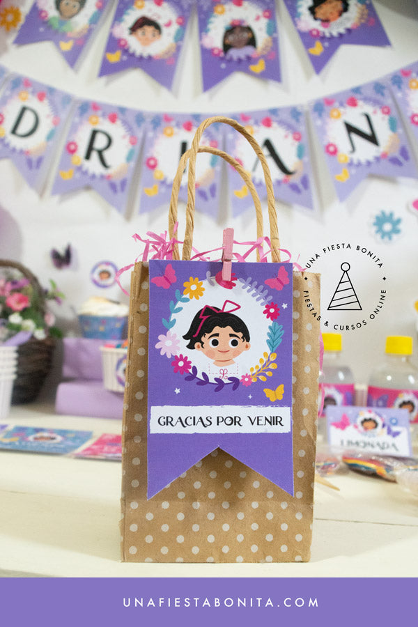 Kit de fiesta imprimible Encanto
