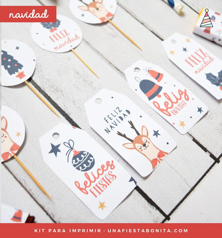 Kit imprimible navidad