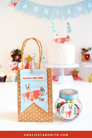 Kit imprimible para decoración de navidad
