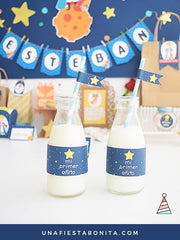 Kit imprimible para fiestas temáticas El Principito