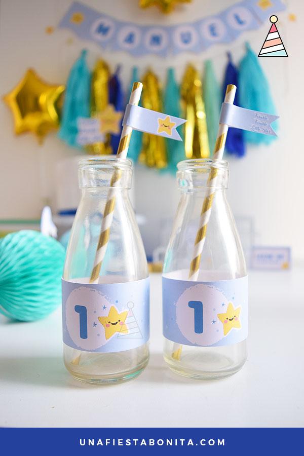 Twinkle Twinkle Little Star Kit imprimible para fiestas de cumpleaños