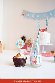 Kit imprimible para decoración de navidad