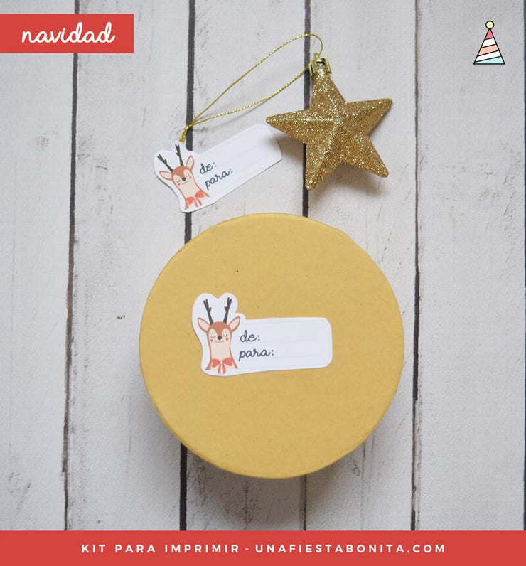 Kit imprimible navidad
