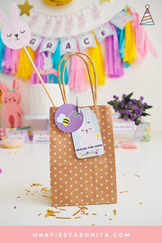 Kit imprimible para fiestas - Temática Conejita