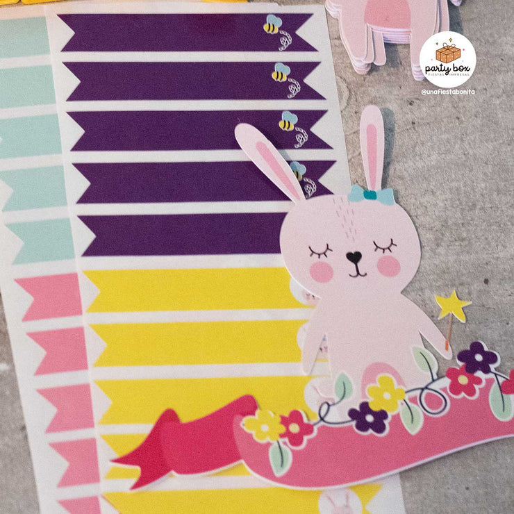 Conejita decoraciones para fiestas temáticas