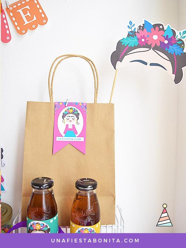etiquetas regalos frida kahlo