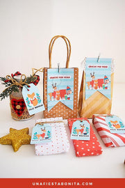 etiquetas para regalos navideños imprimibles