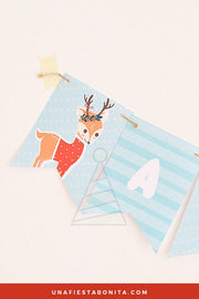 Kit imprimible para decoración de navidad