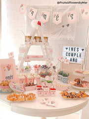 Kit imprimible para fiestas temáticas Cisne