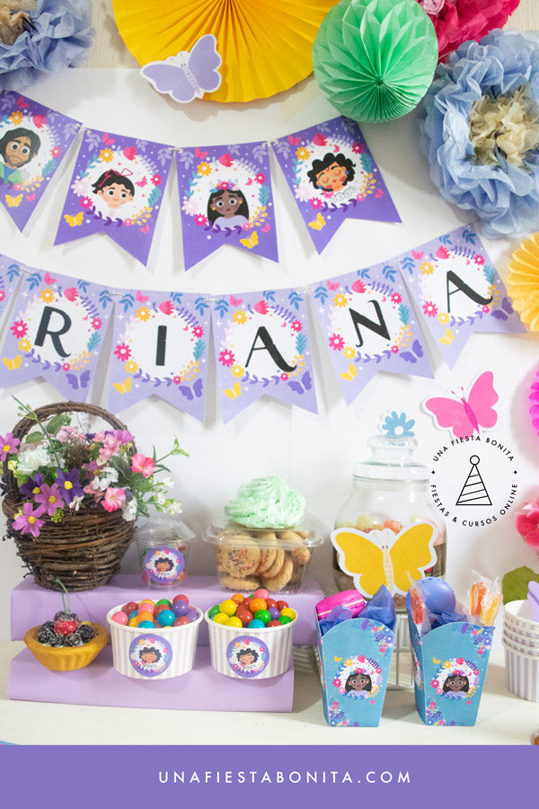 Kit de fiesta imprimible Encanto