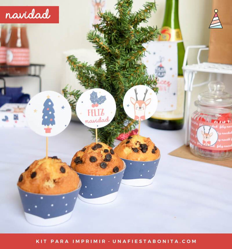 Kit imprimible navidad