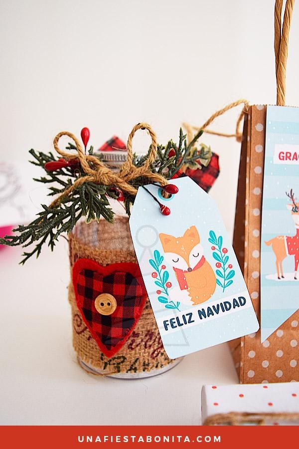 etiquetas para decorar en navidad