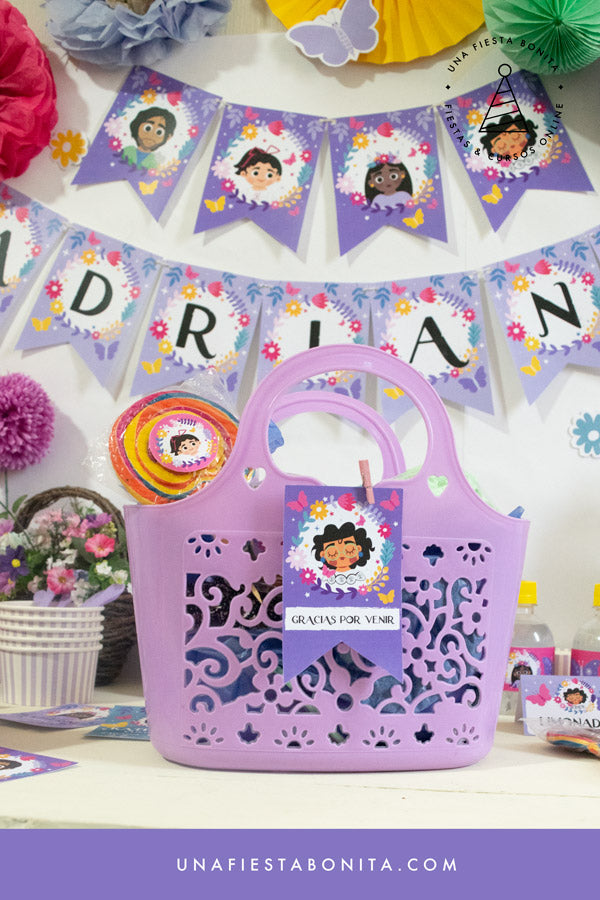 Kit de fiesta imprimible Encanto