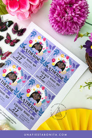 Invitación Isabela de Encanto para imprimir