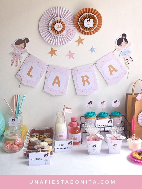 Kit imprimible bailarinas