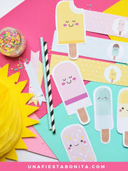 Kit imprimible Helados