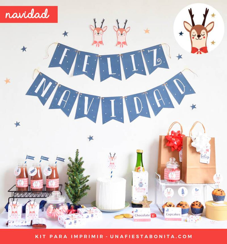 Kit imprimible navidad