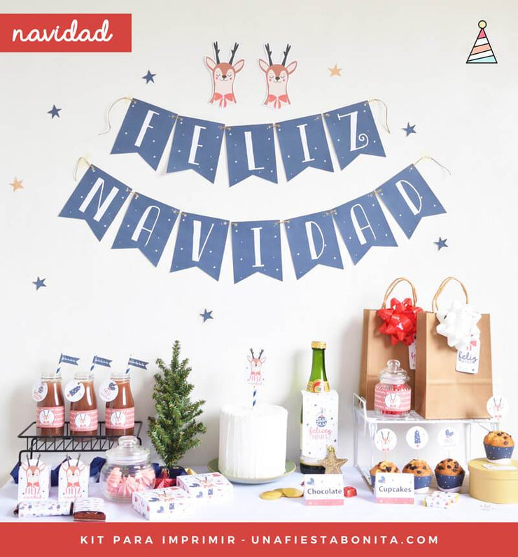 Kit imprimible navidad
