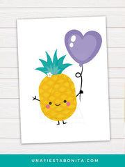 Láminas decorativas de frutas