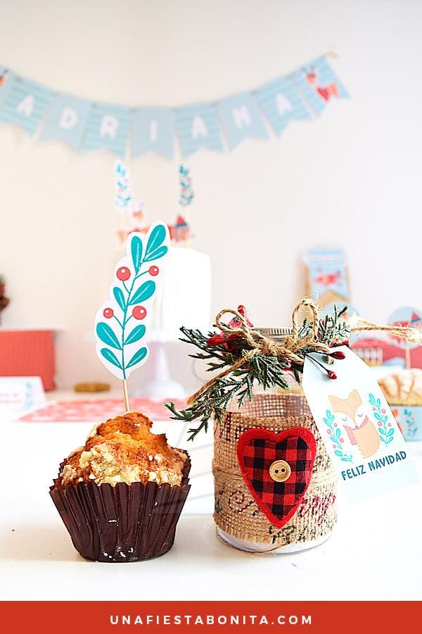Kit imprimible para decoración de navidad