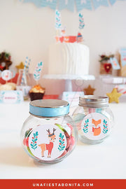 Kit imprimible para decoración de navidad