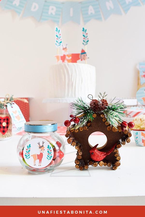 Kit imprimible para decoración de navidad
