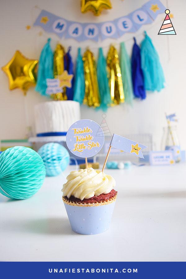 Twinkle Twinkle Little Star Kit imprimible para fiestas de cumpleaños
